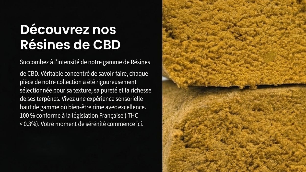 Bannière Résines CBD